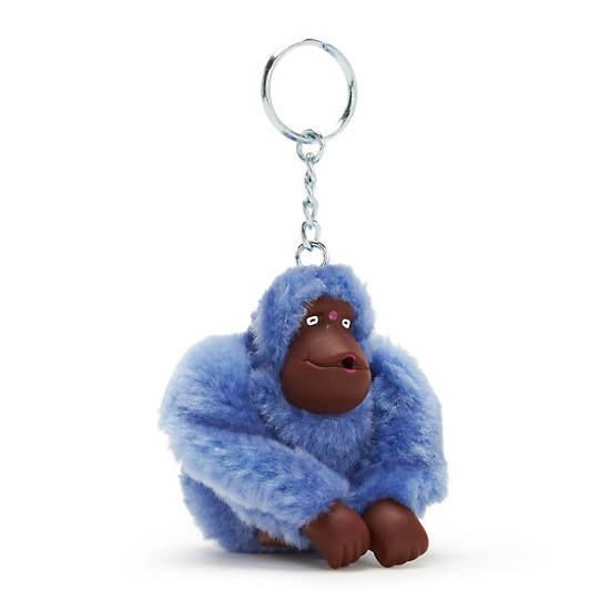 Kipling Sven Monkey Keychain Accessories Silky Blue | AU 1992IL